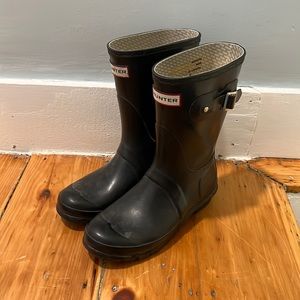 Hunter original gloss short boot